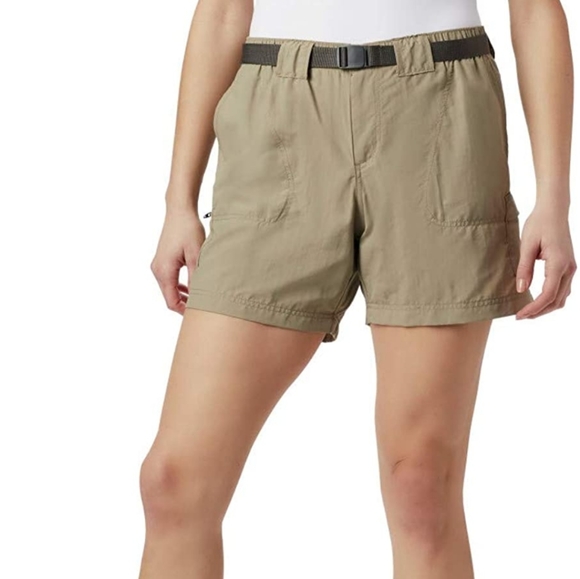 NWT Columbia Quick Dry Cargo Shorts Tan XS - Picture 5 of 5